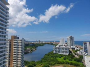 Apartamento con vista al mar y al centro de Cartagena